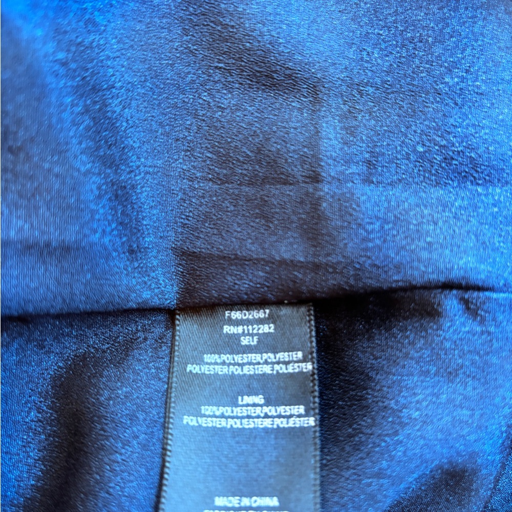 Adelyn Rae Midnight Blue Strapless Dress NWT Medium - Picture 8 of 9